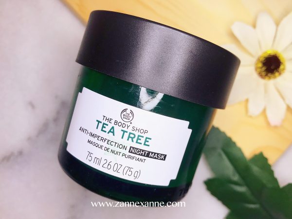 The Body Shop Anti-Imperfection Night Mask Review By Zanne Xanne