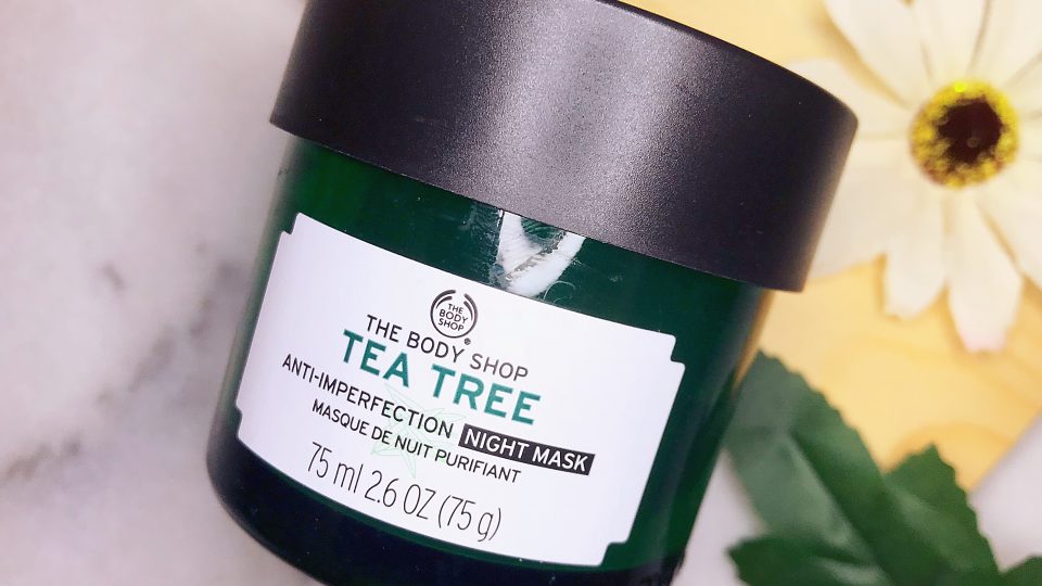 The Body Shop Anti-Imperfection Night Mask Review By Zanne Xanne