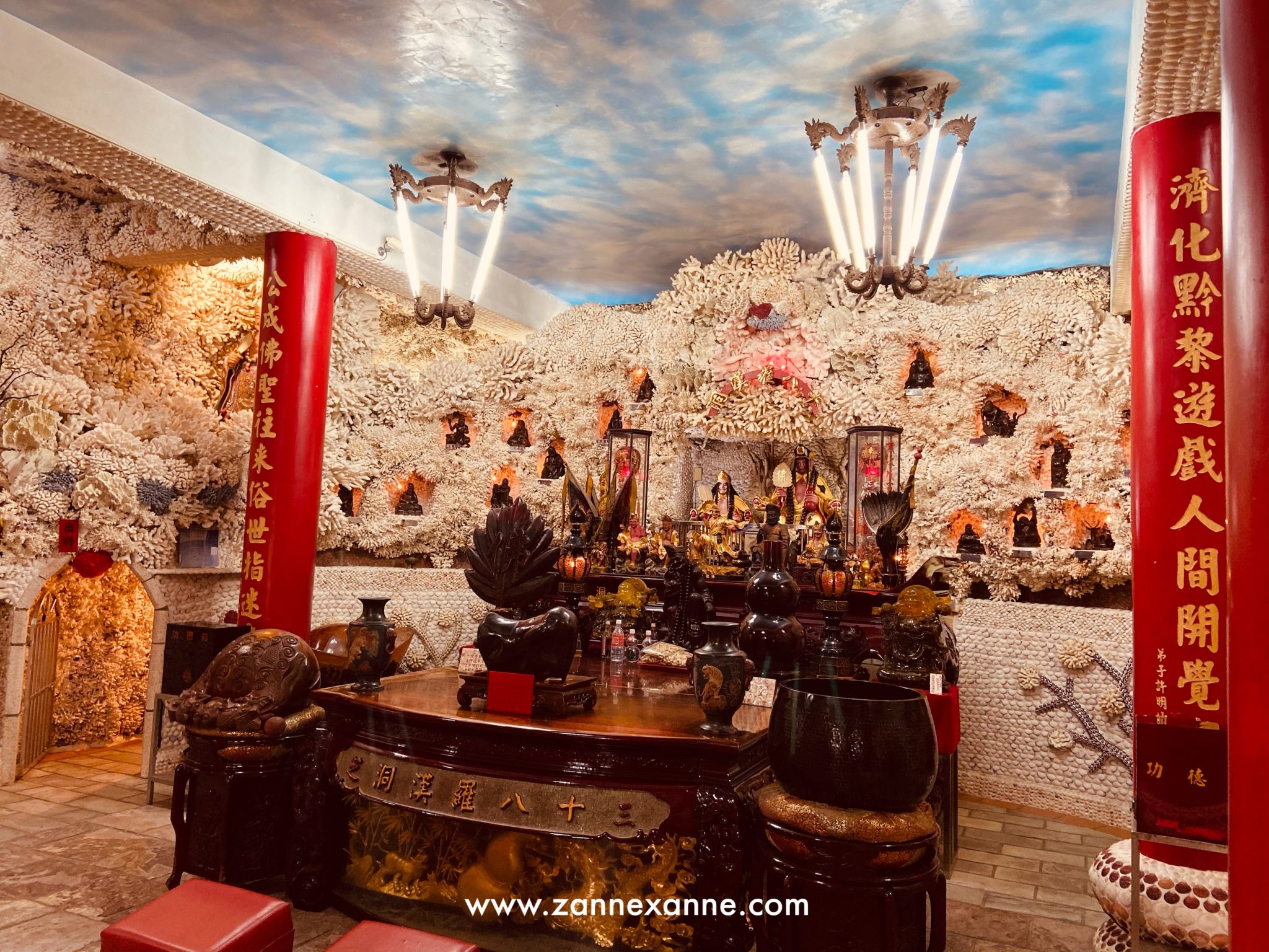Dingshan Shell Temple | Unique Sea Shell Temple in Taiwan | Zanne Xanne ...